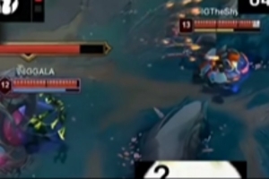 黑子白子都爱看Theshy路过中路吃GALA维鲁斯E 兰博回敬鱼叉