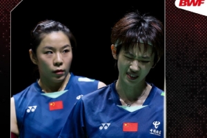 贾一凡/张殊贤2-1松山奈未/志田千阳，晋级中国公开赛女双16强