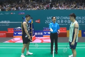 周天成2-0世界第一昆拉武特，晋级中国羽毛球公开赛男单半决赛