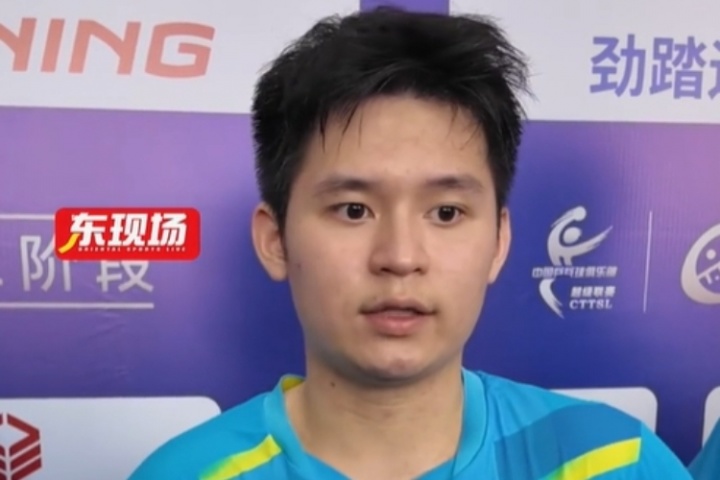 林诗栋谈再战樊振东：上一次自己比较主动，这次他给的落点非常好