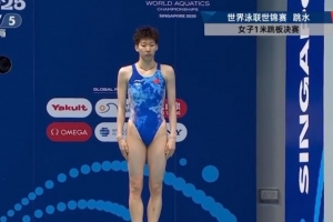 梦之队失守！跳水世锦赛女子1米板：李亚杰获得银牌，陈佳仅第9