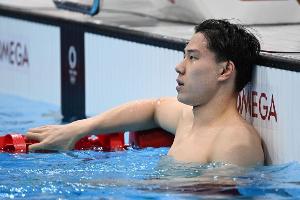 覃海洋：预赛就想游这成绩，但昨晚尿检恢复结束的晚有点影响状态