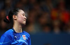 张本美和：乒乓球是心理战 现在打越多比赛越没有自信